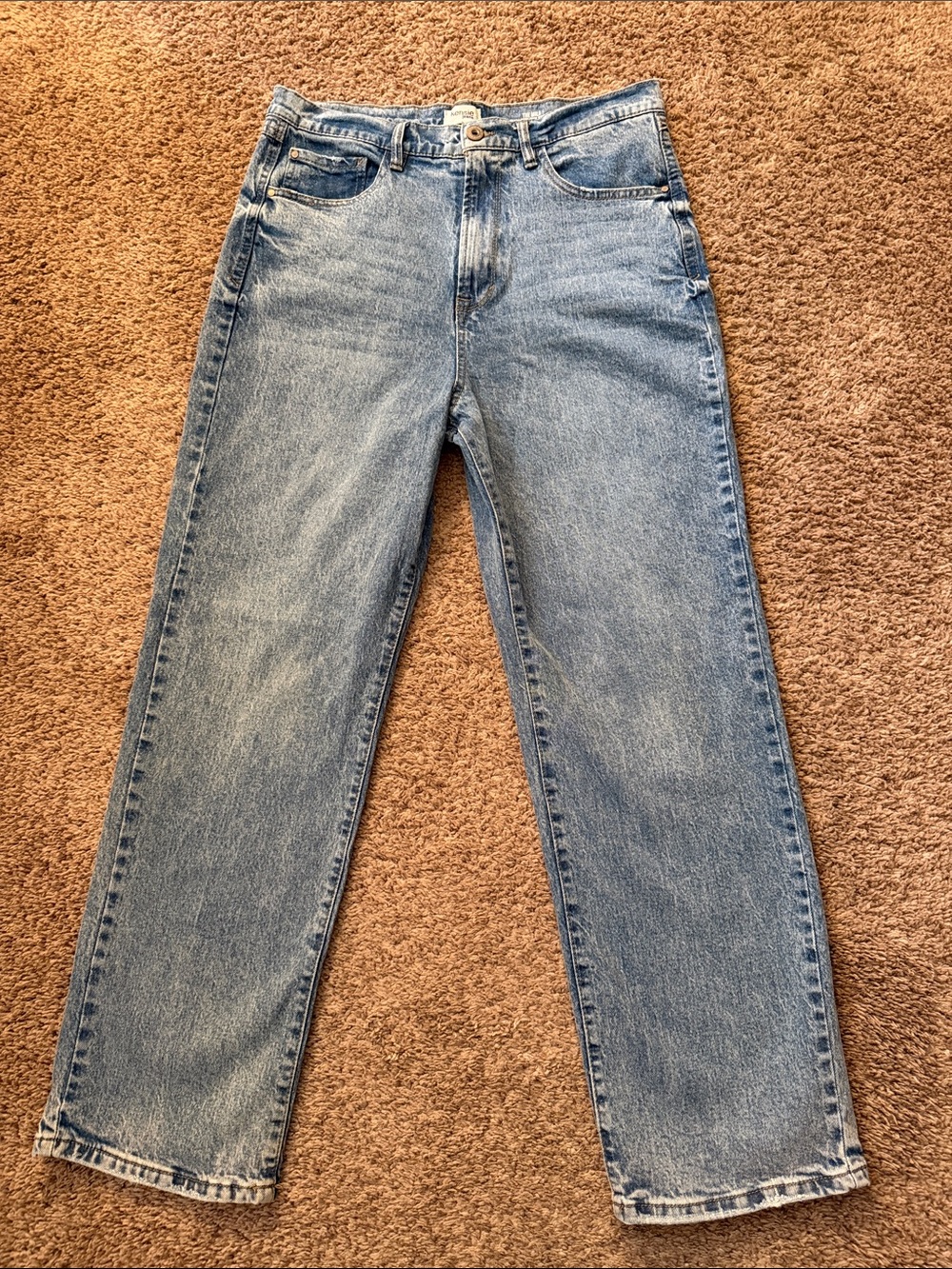 Kensie Jeans The Mila Ultra High Rise Straight. Size 12/31